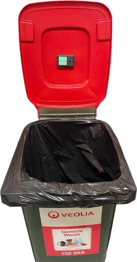Binny, bin fill-level monitoring sensor