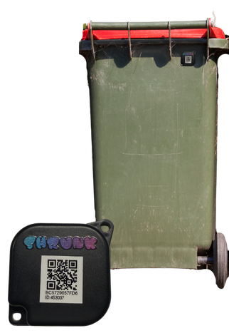 BinSpy, internal bin tracking device for tenant-level cost allocation