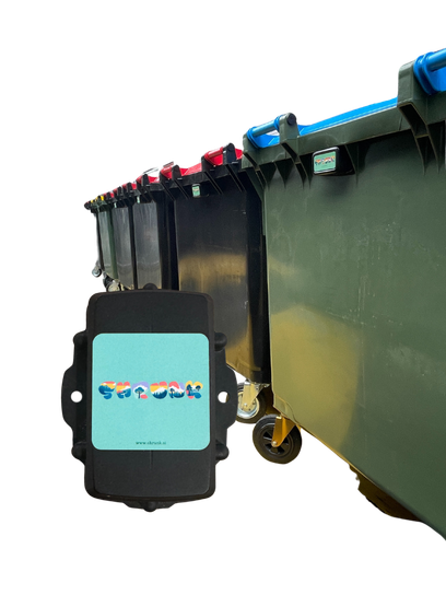 Flippa, bin pickup verification sensor
