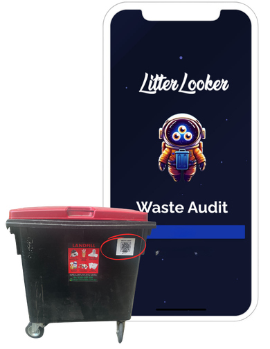 Litter Looker, QR-based waste contamination audit tool