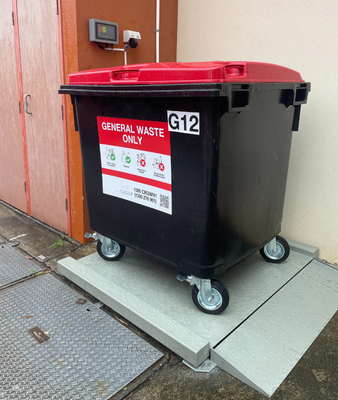 Scaler, smart bin-weighing scale by Shrunk