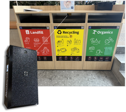 WasteEye, AI camera for in-bin contamination detection